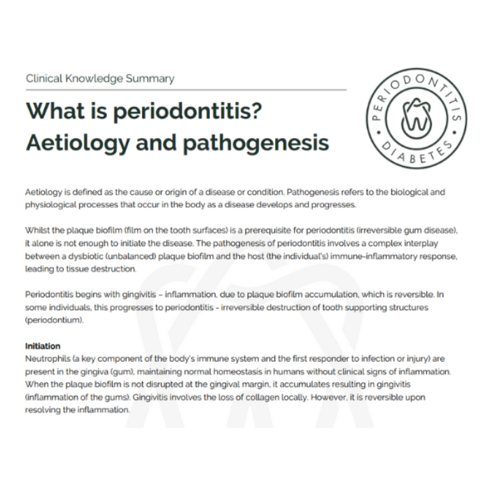 Blog - The Periodontitis-Diabetes Hub